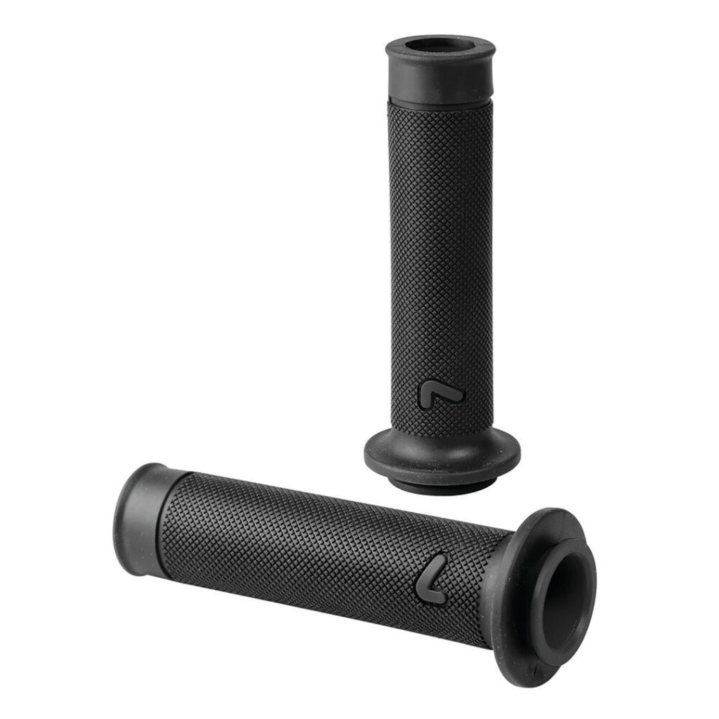 Εικόνα 1 από 2 — ΧΕΙΡΟΛΑΒΕΣ ΤΙΜΟΝΙΟΥ ΜΗΧΑΝΗΣ SPORT-GRIP ΜΑΥΡΟ (22 mm-12cm/25mm-12,5cm) LAMPA – 2 ΤΕΜ.