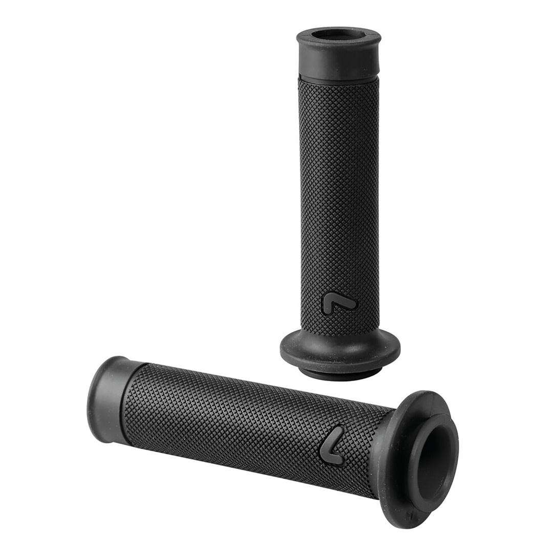 Εικόνα 1 από 2 — ΧΕΙΡΟΛΑΒΕΣ ΤΙΜΟΝΙΟΥ ΜΗΧΑΝΗΣ SPORT-GRIP ΜΑΥΡΟ (22 mm-12cm/25mm-12,5cm) LAMPA – 2 ΤΕΜ.