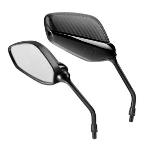 ΚΑΘΡΕΠΤΕΣ MOTO M10x1,25 ΜΑΥΡΟ/ CARBON ΧΡΩΜΑ SPLINTER LAMPA - 2 ΤΕΜ.