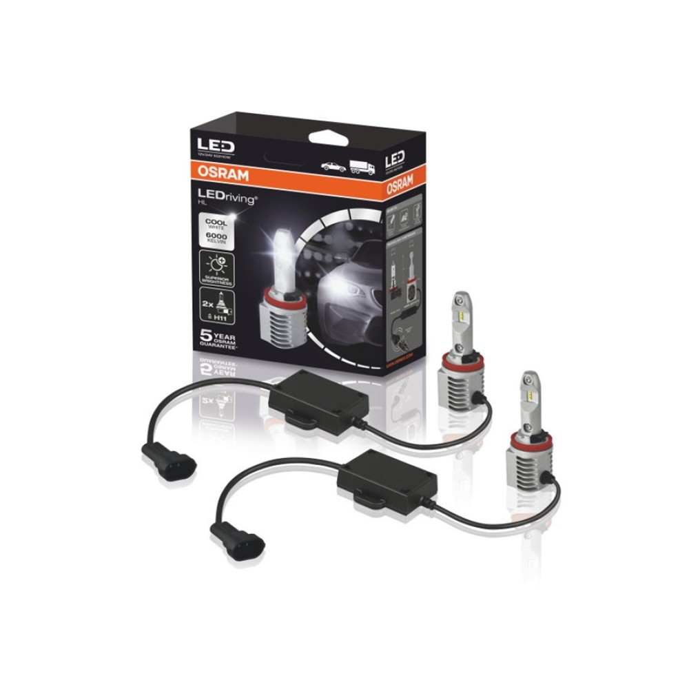 Εικόνα 1 από 1 — Λάμπα Kit HB11 Led 6000K 2τμχ Osram