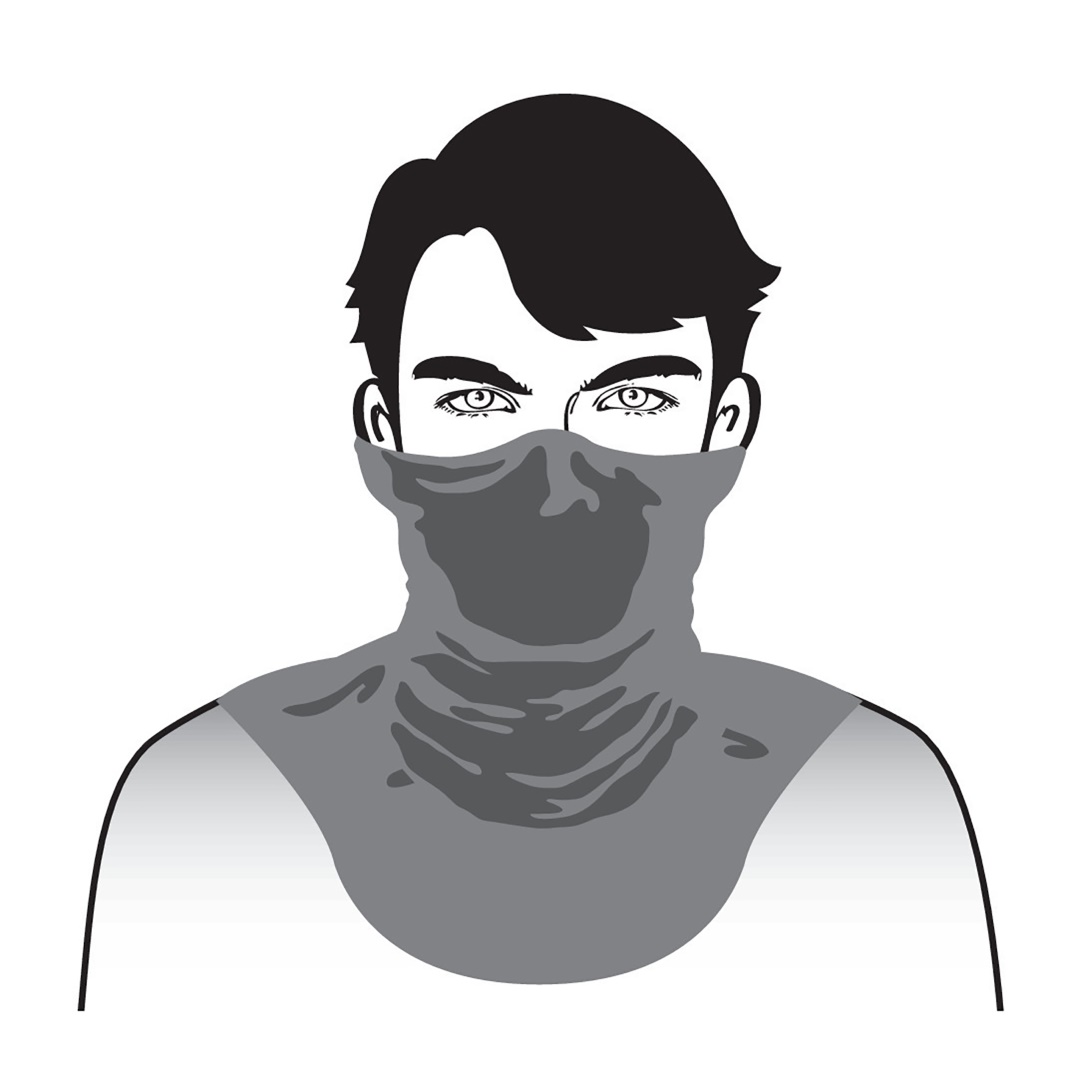 Εικόνα 3 από 4 — ΠΡΟΣΤΑΤΕΥΤΙΚΟ ΛΑΙΜΟΥ NECK-CHEST WARM-TECH ΜΑΥΡΟ ΠΟΛΥΕΣΤΕΡΙΚΟ ΥΦΑΣΜΑ (ONE SIZE)