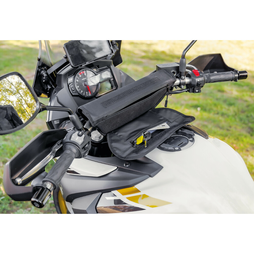 Εικόνα 5 από 7 — ΤΣΑΝΤΑ MOTO HANDLEBAR T-VOYAGER ΑΔΙΑΒΡΟΧΟ 2,0L 340x170x80mm