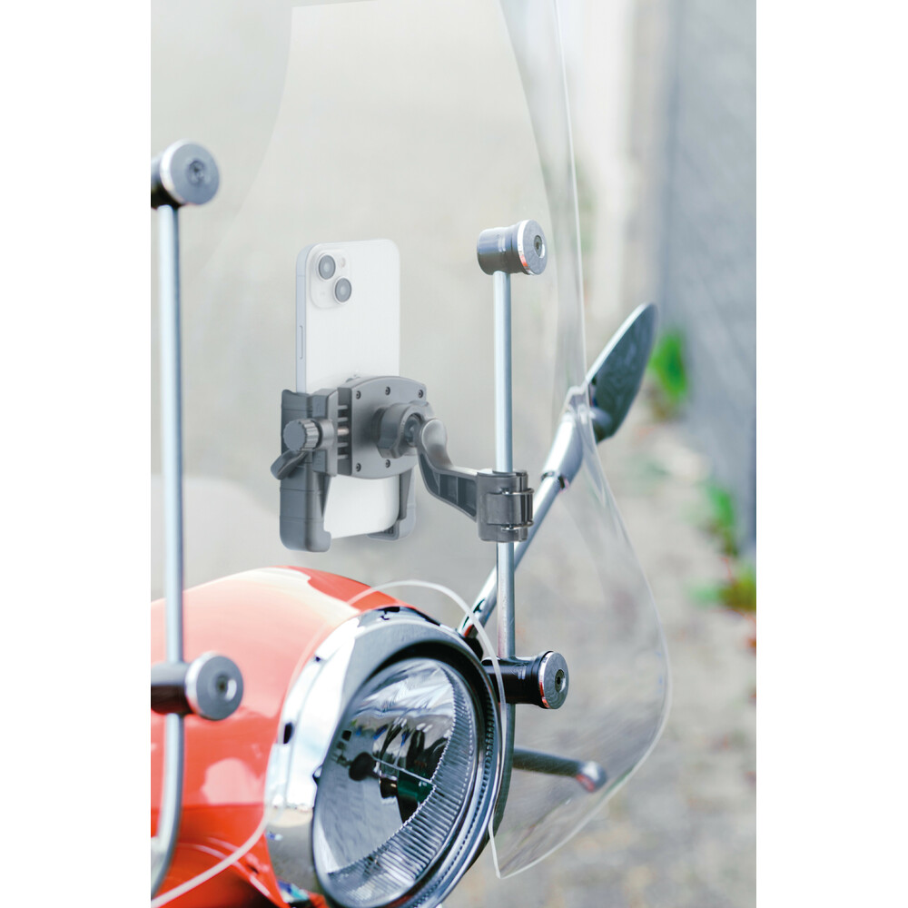 Εικόνα 4 από 9 — ΒΑΣΗ ΣΤΗΡΙΞΗΣ ΚΙΝΗΤΟΥ SMART SCOOTER GRIP 62>82mm (ΣΤΗΡΙΞΗ ΣΕ ΚΑΘΡΕΠΤΗ & ΣΕ ΜΠΑΡΑ 9>14mm) OPTILINE -1 TEM.