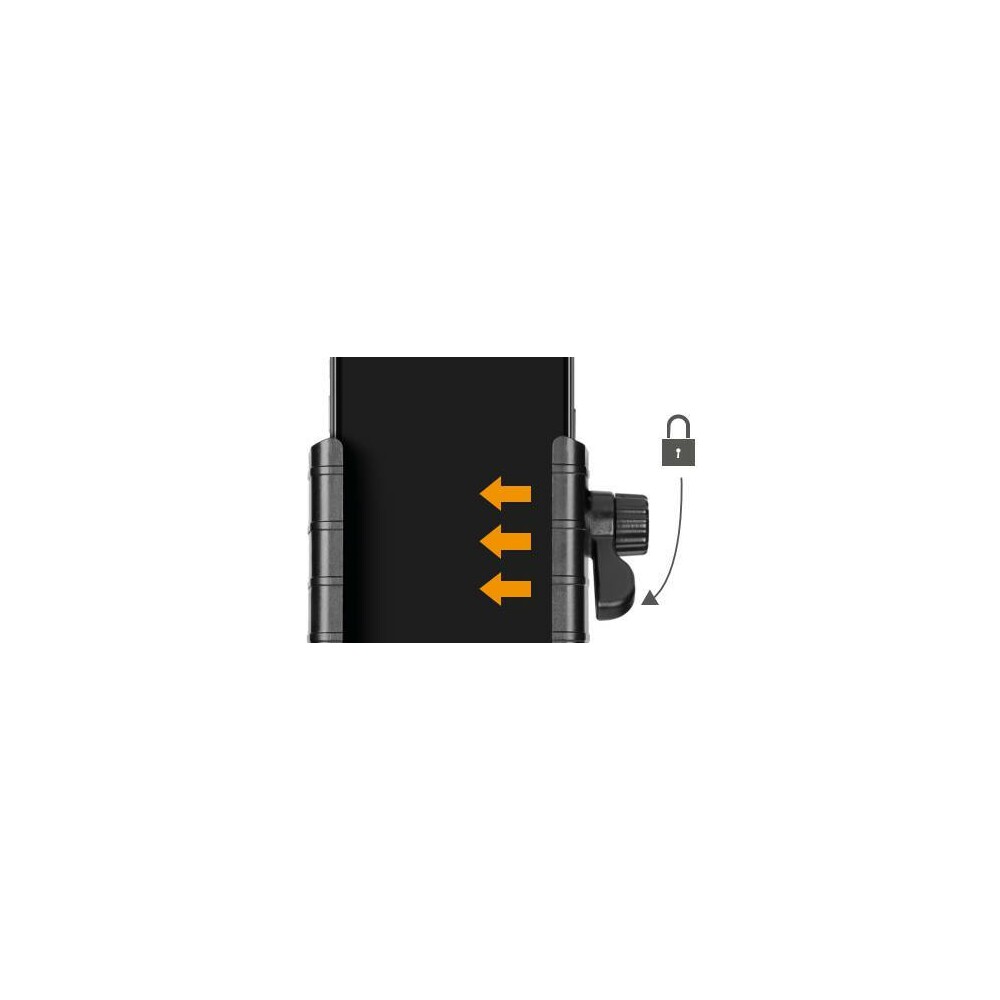 Εικόνα 7 από 9 — ΒΑΣΗ ΣΤΗΡΙΞΗΣ ΚΙΝΗΤΟΥ SMART SCOOTER GRIP 62>82mm (ΣΤΗΡΙΞΗ ΣΕ ΚΑΘΡΕΠΤΗ & ΣΕ ΜΠΑΡΑ 9>14mm) OPTILINE -1 TEM.