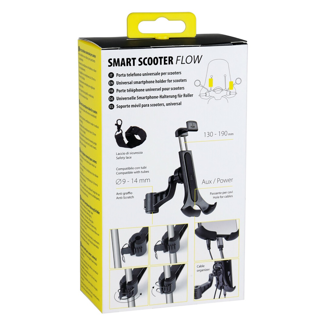 Εικόνα 11 από 11 — ΒΑΣΗ ΣΤΗΡΙΞΗΣ ΚΙΝΗΤΟΥ SMART SCOOTER FLOW 130-190mm ( ΜΕ ΣΤΗΡΙΞΗ ΣΤΟ ΚΑΘΡΕΠΤΗ Η ΣΕ ΜΠΑΡΑ 9-14mm)
