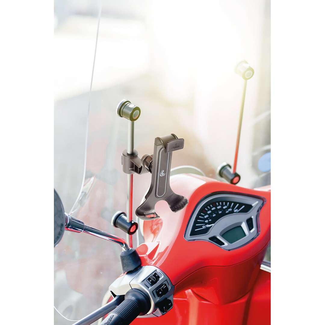 Εικόνα 6 από 11 — ΒΑΣΗ ΣΤΗΡΙΞΗΣ ΚΙΝΗΤΟΥ SMART SCOOTER FLOW 130-190mm ( ΜΕ ΣΤΗΡΙΞΗ ΣΤΟ ΚΑΘΡΕΠΤΗ Η ΣΕ ΜΠΑΡΑ 9-14mm)