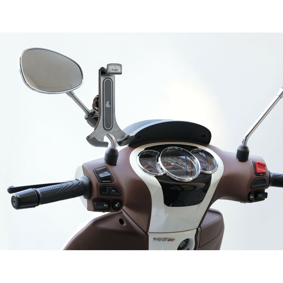 Εικόνα 8 από 11 — ΒΑΣΗ ΣΤΗΡΙΞΗΣ ΚΙΝΗΤΟΥ SMART SCOOTER FLOW 130-190mm ( ΜΕ ΣΤΗΡΙΞΗ ΣΤΟ ΚΑΘΡΕΠΤΗ Η ΣΕ ΜΠΑΡΑ 9-14mm)