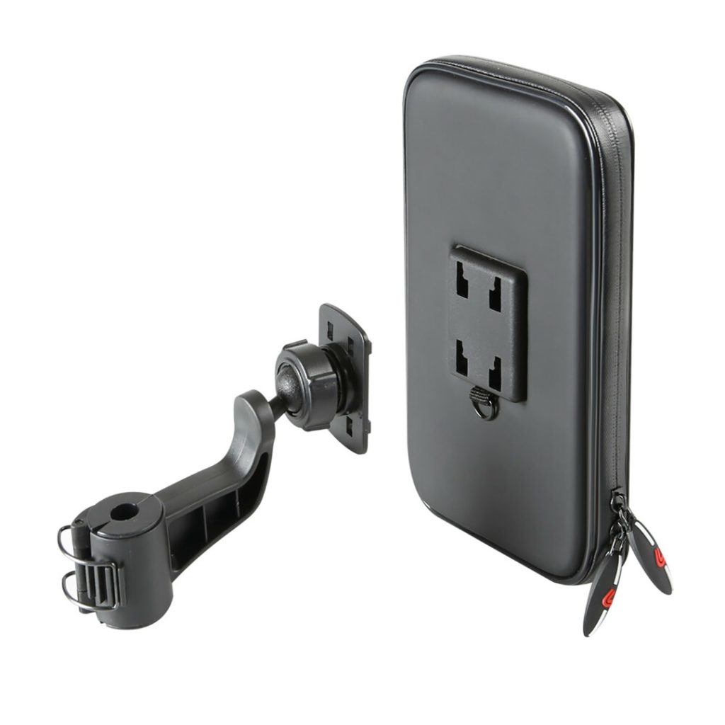 Εικόνα 7 από 13 — ΒΑΣΗ ΣΤΗΡΙΞΗΣ ΚΙΝΗΤΟΥ SMART SCOOTER CASE 165x90mm ( ΜΕ ΣΤΗΡΙΞΗ ΣΤΟ ΚΑΘΡΕΠΤΗ Η ΣΕ ΜΠΑΡΑ 9-14mm)