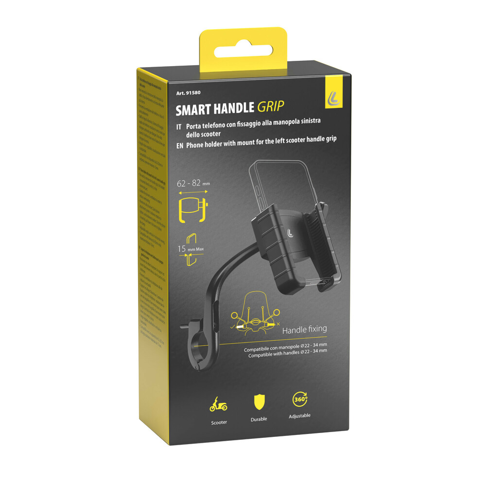 Εικόνα 5 από 5 — ΒΑΣΗ ΣΤΗΡΙΞΗΣ ΚΙΝΗΤΟΥ SMART HANDLE GRIP 62-82mm (ΣΤΗΡΙΞΗ ΣΤΟ ΑΡΙΣΤΕΡΟ ΧΕΡΟΥΛΙ 22-34mm) OPTILINE -1 TEM.