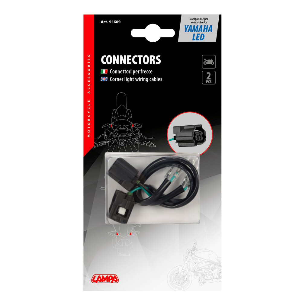 Εικόνα 4 από 4 — ΚΑΛΩΔΙΩΣΗ ΓΙΑ ΣΥΝΔΕΣΗ LED ΦΛΑΣ YAMAHA LAMPA – 2 ΤΕΜ