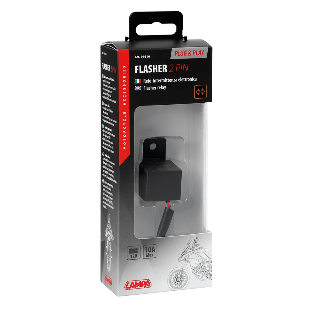 Εικόνα 2 από 2 — FLASHER ΗΛΕΚΤΡΟΝΙΚΟ ΓΙΑ LED 12V max 10A (ΦΛΑΣΕΡ)