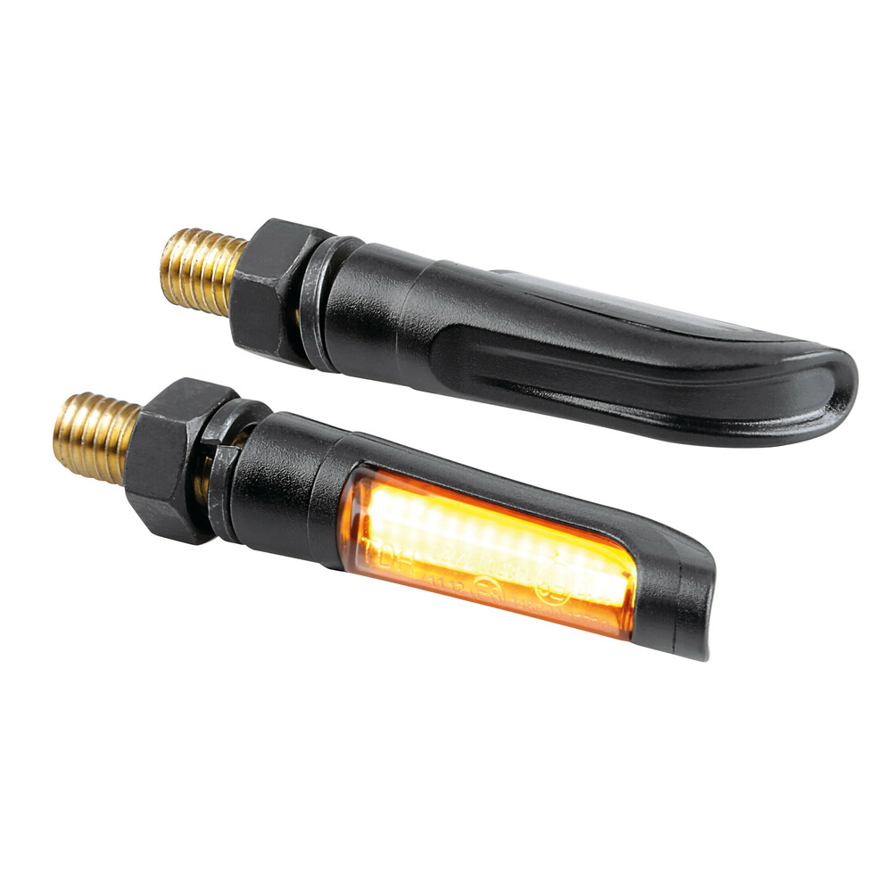 Εικόνα 1 από 4 — ΦΛΑΣ MOTO NAIL ΜΑΥΡΑ 12V COB LED M8 50x10mm  LAMPA  – 2 TEM.
