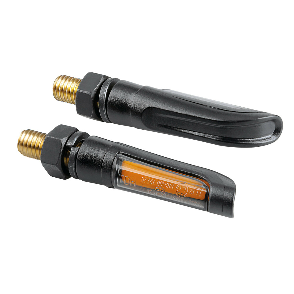 Εικόνα 2 από 4 — ΦΛΑΣ MOTO NAIL ΜΑΥΡΑ 12V COB LED M8 50x10mm  LAMPA  – 2 TEM.