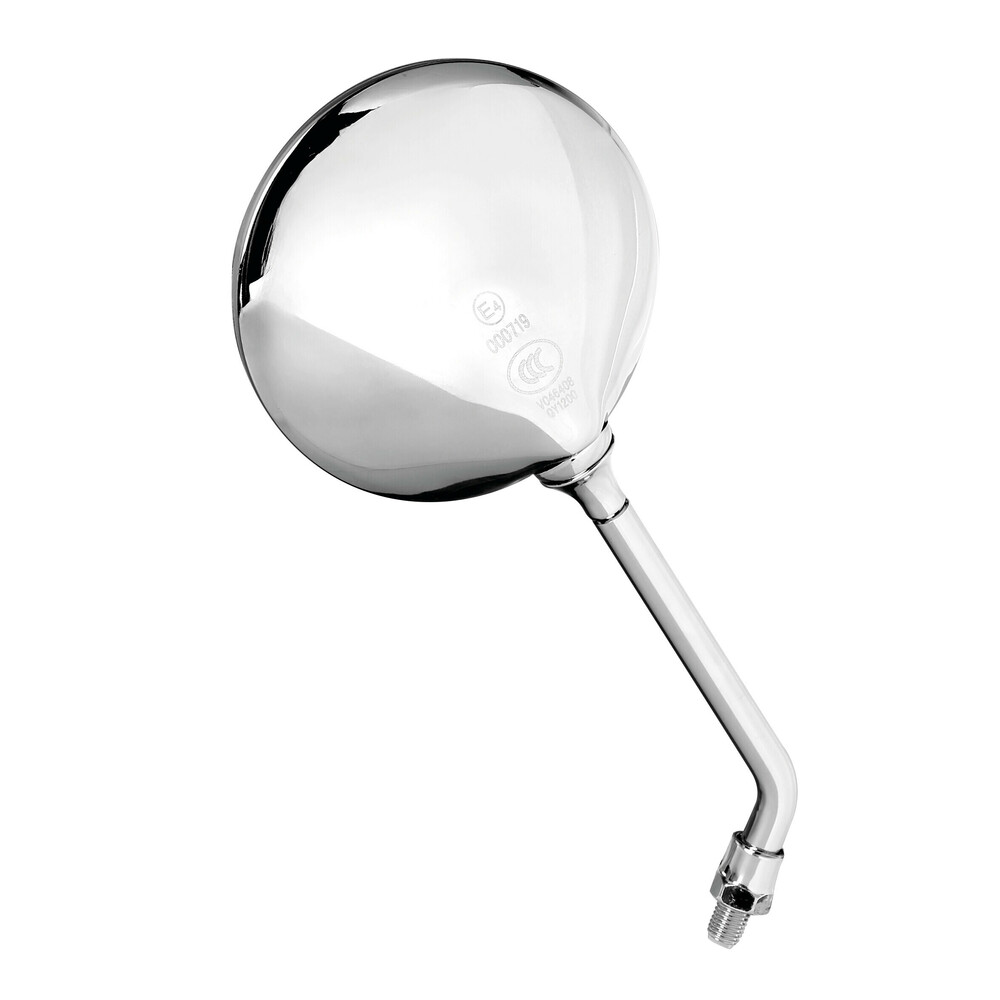Εικόνα 3 από 5 — Lampa – Καθρέπτες Moto Opal Chrome Στρογγυλοί M10x1,25 DX Χρώμα Χρώμιο, ανανεώστε την κλασική αισθητική και εξασφαλίστε καθαρή ορατότητα σε κάθε διαδρομή – 2 τεμ. (9163.0-LM)