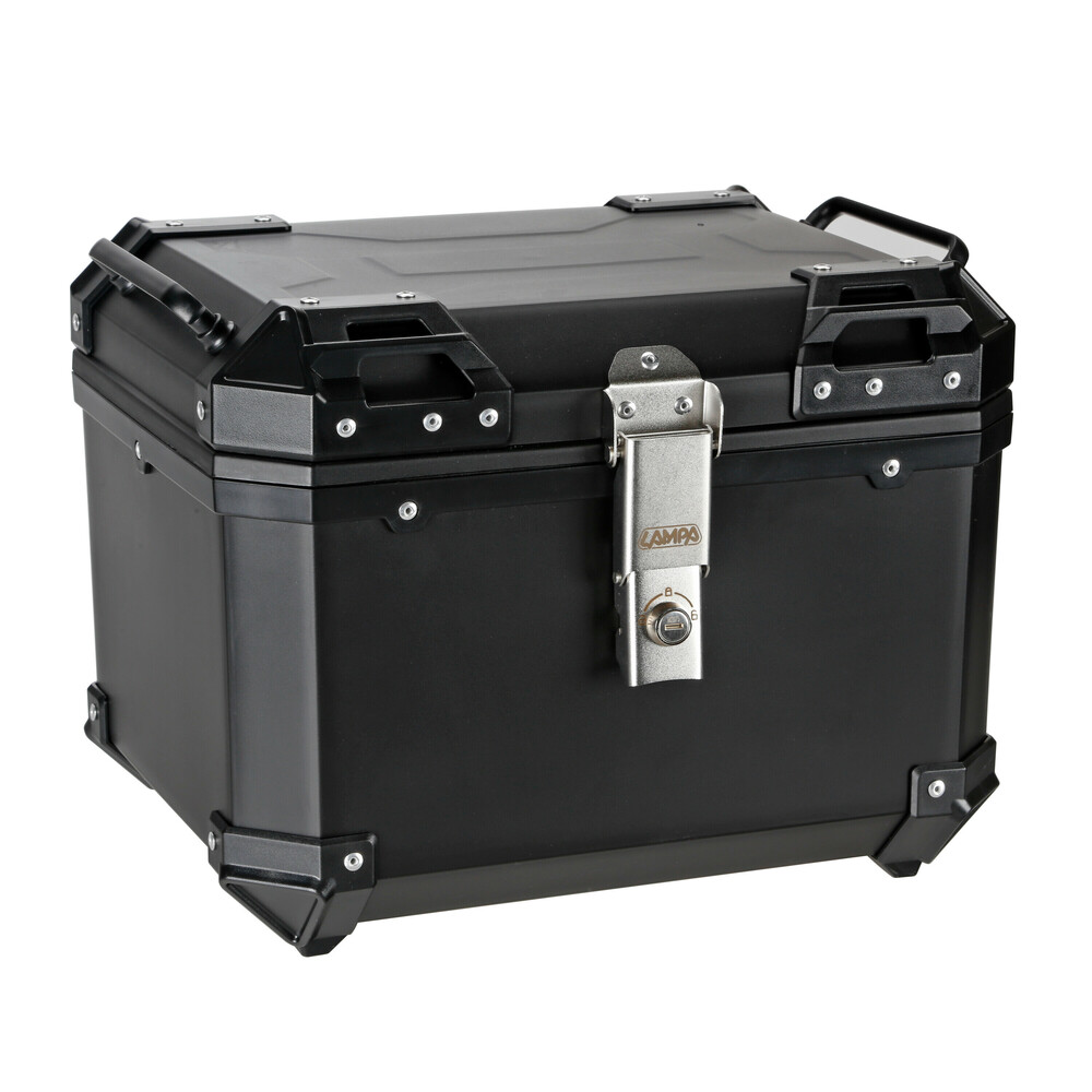 Εικόνα 1 από 16 — Lampa – Βαλιτσάκι Μοτοσυκλέτας T-Box 45L Μαύρο για Μεγαλύτερη Χωρητικότητα και Ασφαλή Μεταφορά Εξοπλισμού με Σύστημα Γρήγορης Απελευθέρωσης – 1 Τεμ. (9166.7-LM)