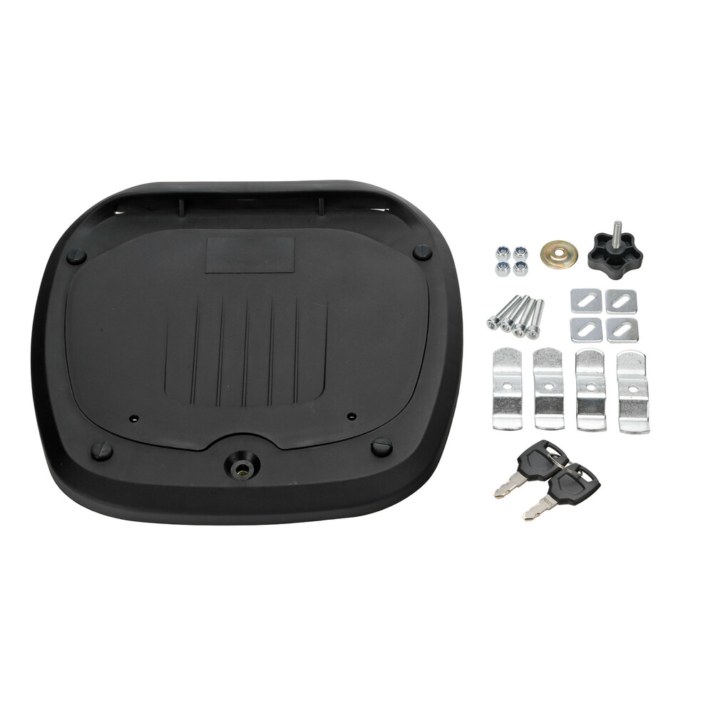 Εικόνα 12 από 16 — Lampa – Βαλιτσάκι Μοτοσυκλέτας T-Box 45L Μαύρο για Μεγαλύτερη Χωρητικότητα και Ασφαλή Μεταφορά Εξοπλισμού με Σύστημα Γρήγορης Απελευθέρωσης – 1 Τεμ. (9166.7-LM)