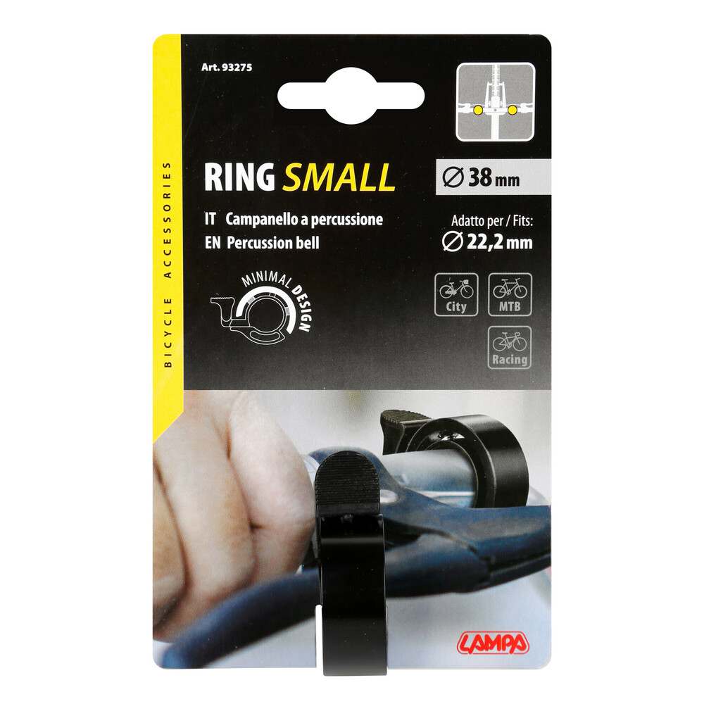 Εικόνα 2 από 2 — ΚΟΥΔΟΥΝΙ ΠΟΔΗΛΑΤΟΥ RING SMALL 38mm UNIVERSAL (ΔΙΑΦΟΡΑ ΧΡΩΜΑΤΑ) 1ΤΕΜ.