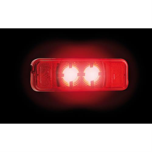 Εικόνα 4 από 5 — Φώτα Θέσης 2 Led 24V Κόκκινα
