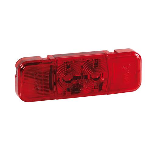 Εικόνα 1 από 5 — Φώτα Θέσης 2 Led 24V Κόκκινα