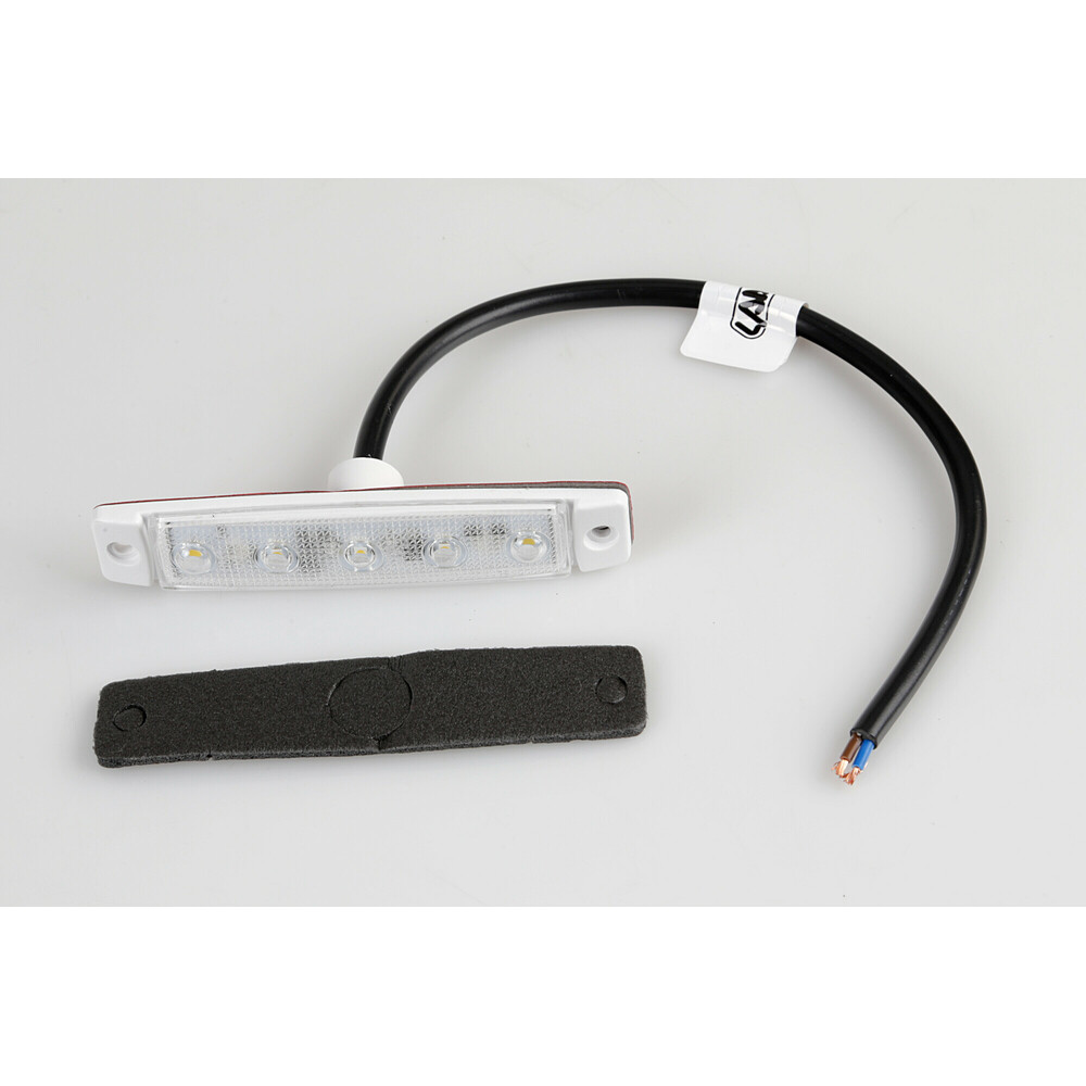 Εικόνα 2 από 5 — ΦΩΣ ΟΓΚΟΥ 12/24V 5xSMD LED ΛΕΥΚΟ ΔΙΑΦΑΝΟ 96x20mm ΜΕ ΕΓΚΡΙΣΗ ΤΥΠΟΥ R7/R10  LAMPA – 1 TEM.