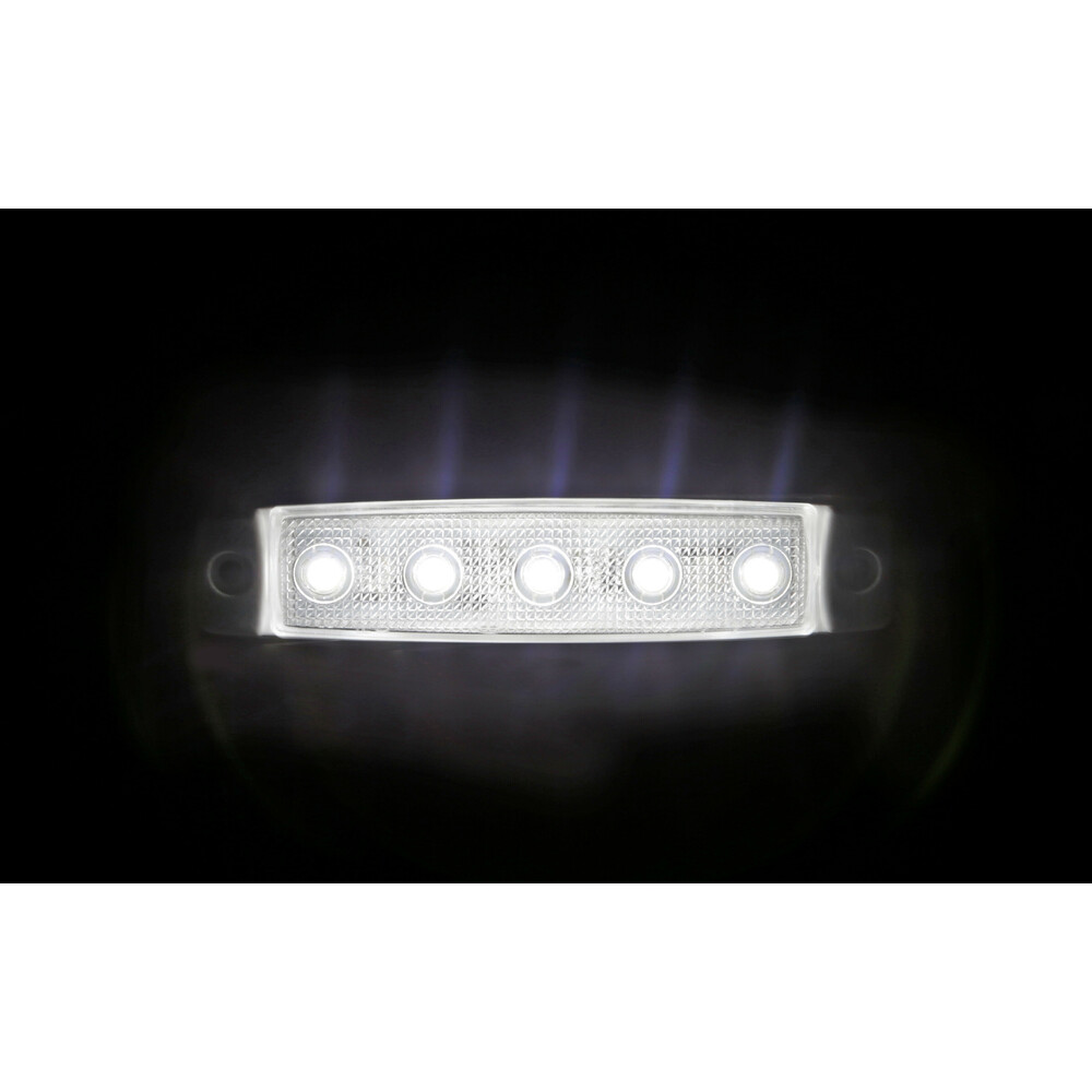 Εικόνα 3 από 5 — ΦΩΣ ΟΓΚΟΥ 12/24V 5xSMD LED ΛΕΥΚΟ ΔΙΑΦΑΝΟ 96x20mm ΜΕ ΕΓΚΡΙΣΗ ΤΥΠΟΥ R7/R10  LAMPA – 1 TEM.