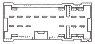 Εικόνα 2 από 2 — Διακόπτης Παραθύρων NISSAN ALMERA 00-08 /SENTRA 00-06 Πολλαπλός 15PIN