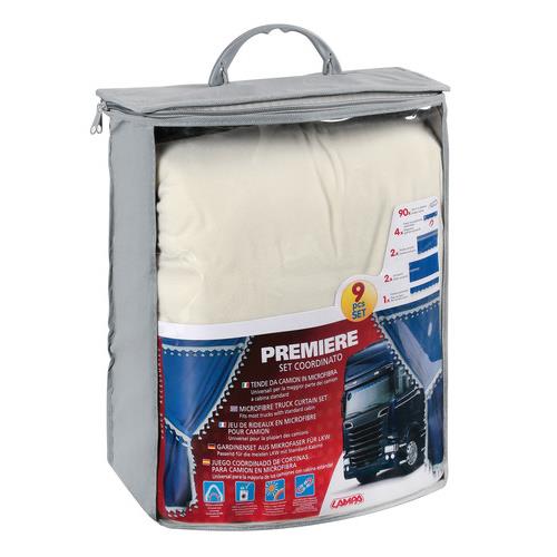 Εικόνα 4 από 4 — ΣΕΤ ΚΟΥΡΤΙΝΕΣ ΝΤΑΛΙΚΑΣ PREMIER ΚΡΕΜ (CREAM) 9ΤΕΜ.