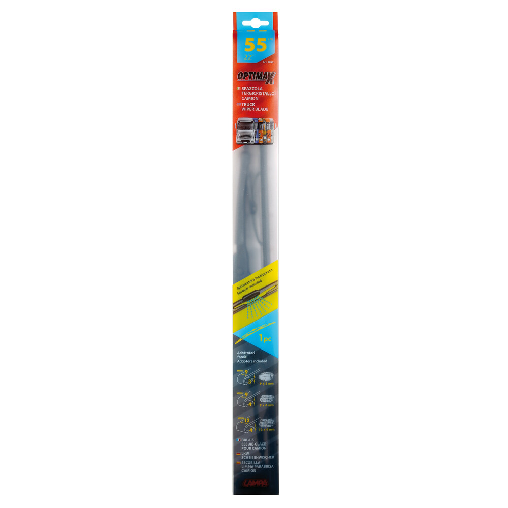 Εικόνα 5 από 5 — ΥΑΛΟΚΑΘΑΡΙΣΤΗΡΑΣ ΦΟΡΤΗΓΟΥ OPTIMAX 55 cm (22 INCH) ΜΕ 3 ΑΝΤΑΠΤΟΡΕΣ ΚΑΙ ΑΚΡΟΦΥΣΙΟ ΓΙΑ ΠΑΡΟΧΗ ΝΕΡΟΥ – 1 ΤΕΜ.