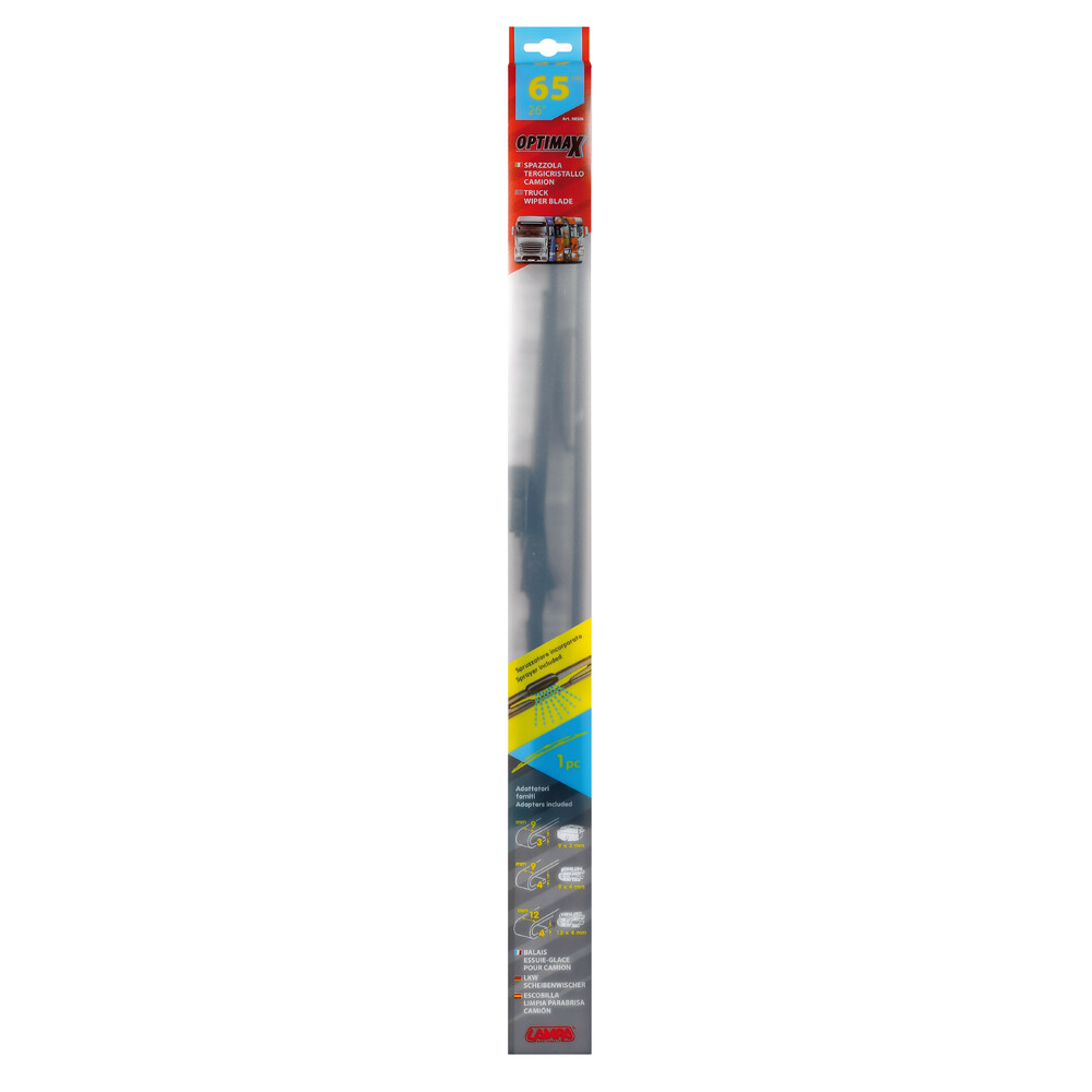 Εικόνα 5 από 5 — ΥΑΛΟΚΑΘΑΡΙΣΤΗΡΑΣ ΦΟΡΤΗΓΟΥ OPTIMAX 65 cm (26 INCH) ΜΕ 3 ΑΝΤΑΠΤΟΡΕΣ ΚΑΙ ΑΚΡΟΦΥΣΙΟ ΓΙΑ ΠΑΡΟΧΗ ΝΕΡΟΥ – 1 ΤΕΜ.