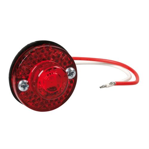 Εικόνα 2 από 8 — Φώτα Ογκου Φορτηγού 24V 1 Led 2τεμ Κόκκινα R-14