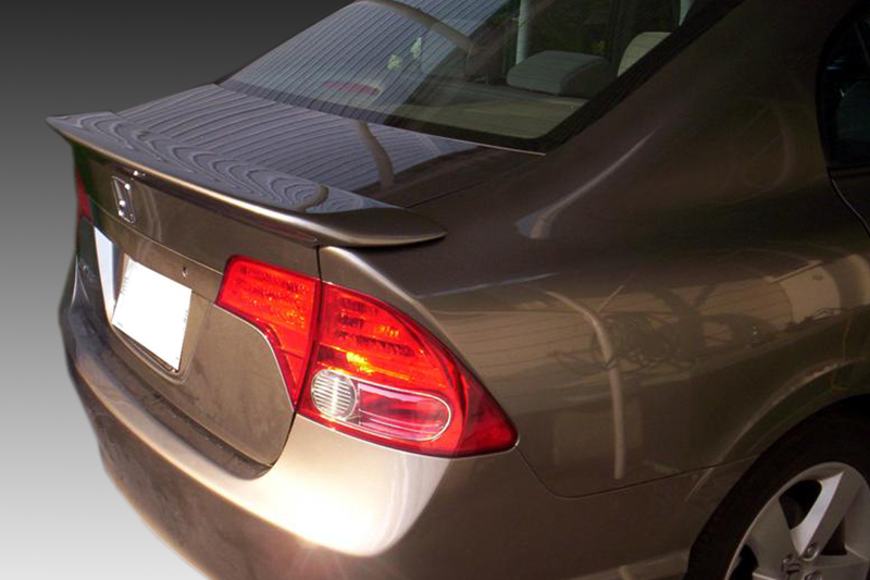 Εικόνα 1 από 2 — Motordrome – Αεροτομή Επικαθήμενη για Honda Civic Mk8 Sedan (2006-2011) – 1 Τεμ.  (A-297)