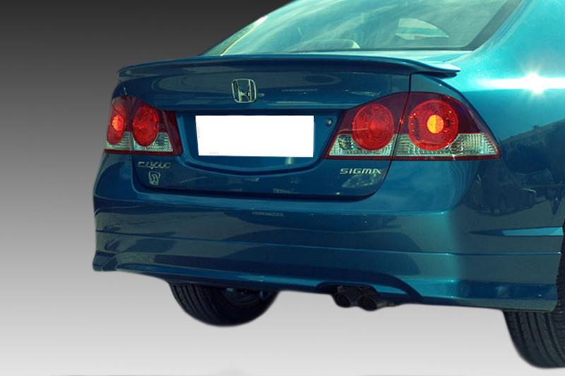 Εικόνα 2 από 2 — Motordrome – Αεροτομή Επικαθήμενη για Honda Civic Mk8 Sedan (2006-2011) – 1 Τεμ.  (A-297)
