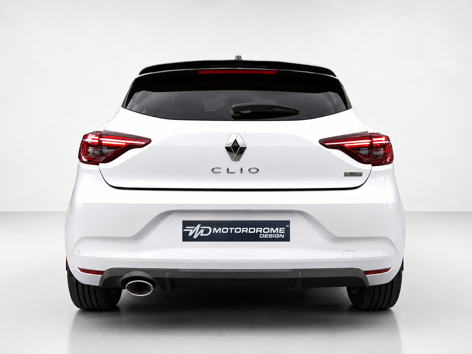 Εικόνα 3 από 4 — Motordrome – Αεροτομή Οροφής για Mitsubishi Colt (2023-) / Renault Clio Mk5 (2019-2025) – 1 Τεμ.  (A-460)
