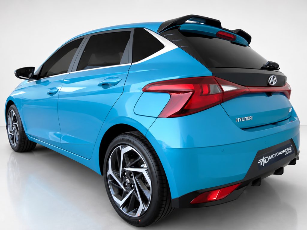 Εικόνα 4 από 4 — Motordrome – Αεροτομή Οροφής για Hyundai i20 Mk3 (2020-) – 1 Τεμ.  (A-467)