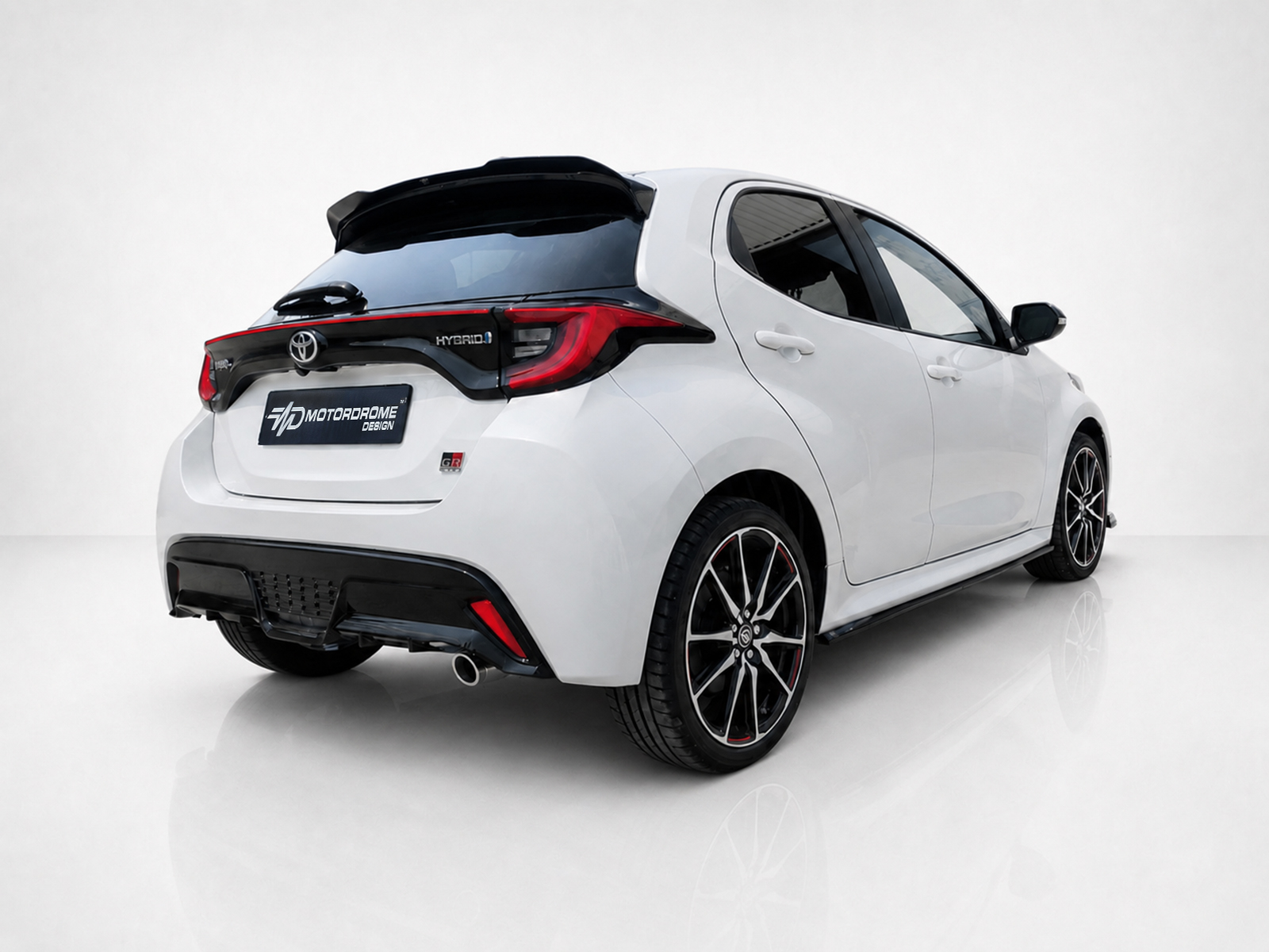 Εικόνα 6 από 7 — Motordrome – Επιπρόσθετη Αεροτομή για Toyota Yaris Mk4 (2020-) – 1 Τεμ.  (A-474)