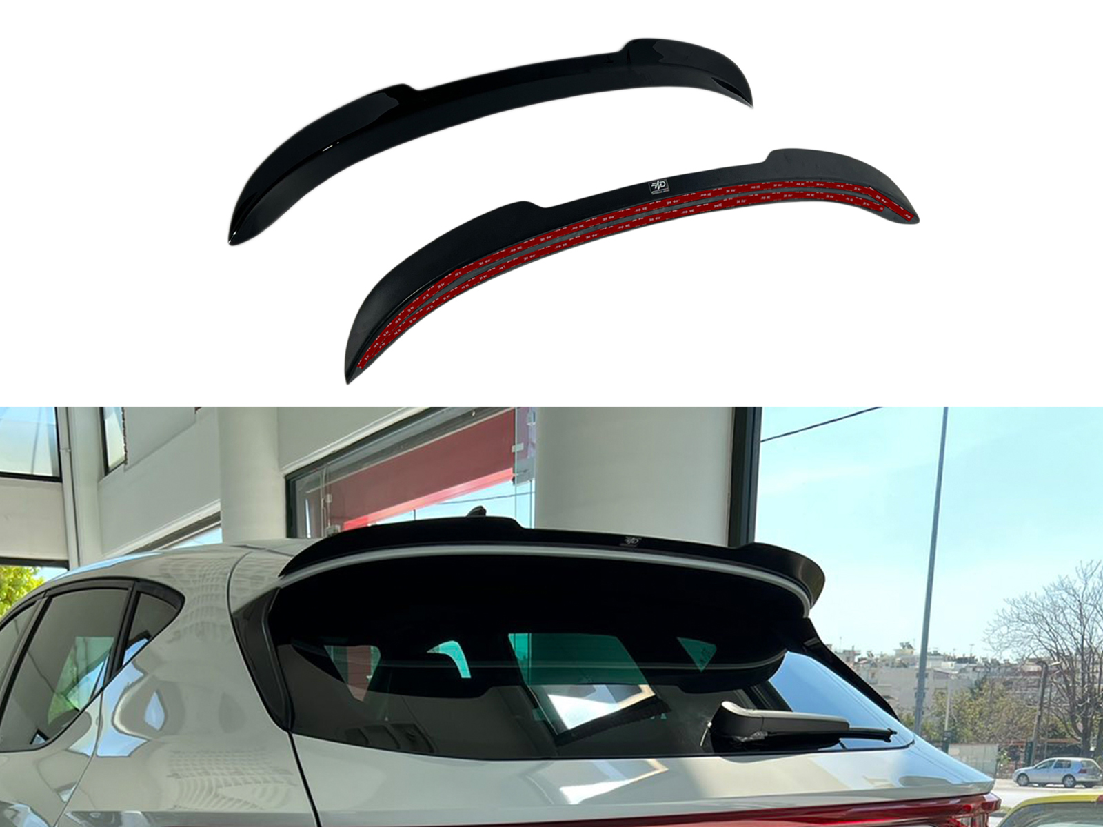 Εικόνα 1 από 5 — Motordrome – Επιπρόσθετη Αεροτομή για Seat Leon FR MK4 / Cupra Leon Mk1 Hatchback (2020-) – 1 Τεμ.  (A-475)
