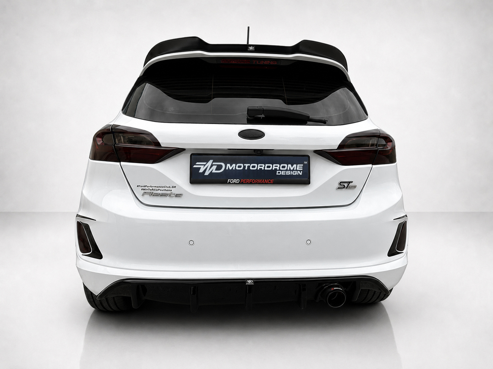 Εικόνα 3 από 7 — Motordrome – Επιπρόσθετη Αεροτομή για Ford Fiesta Mk8 ST / ST-Line (2017-) – 1 Τεμ.  (A-476)