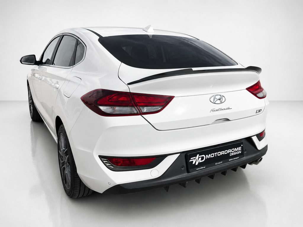 Εικόνα 2 από 4 — Motordrome – Αεροτομή για Hyundai i30 Mk3 Fastback (2016-) – 1 Τεμ.  (A-477)