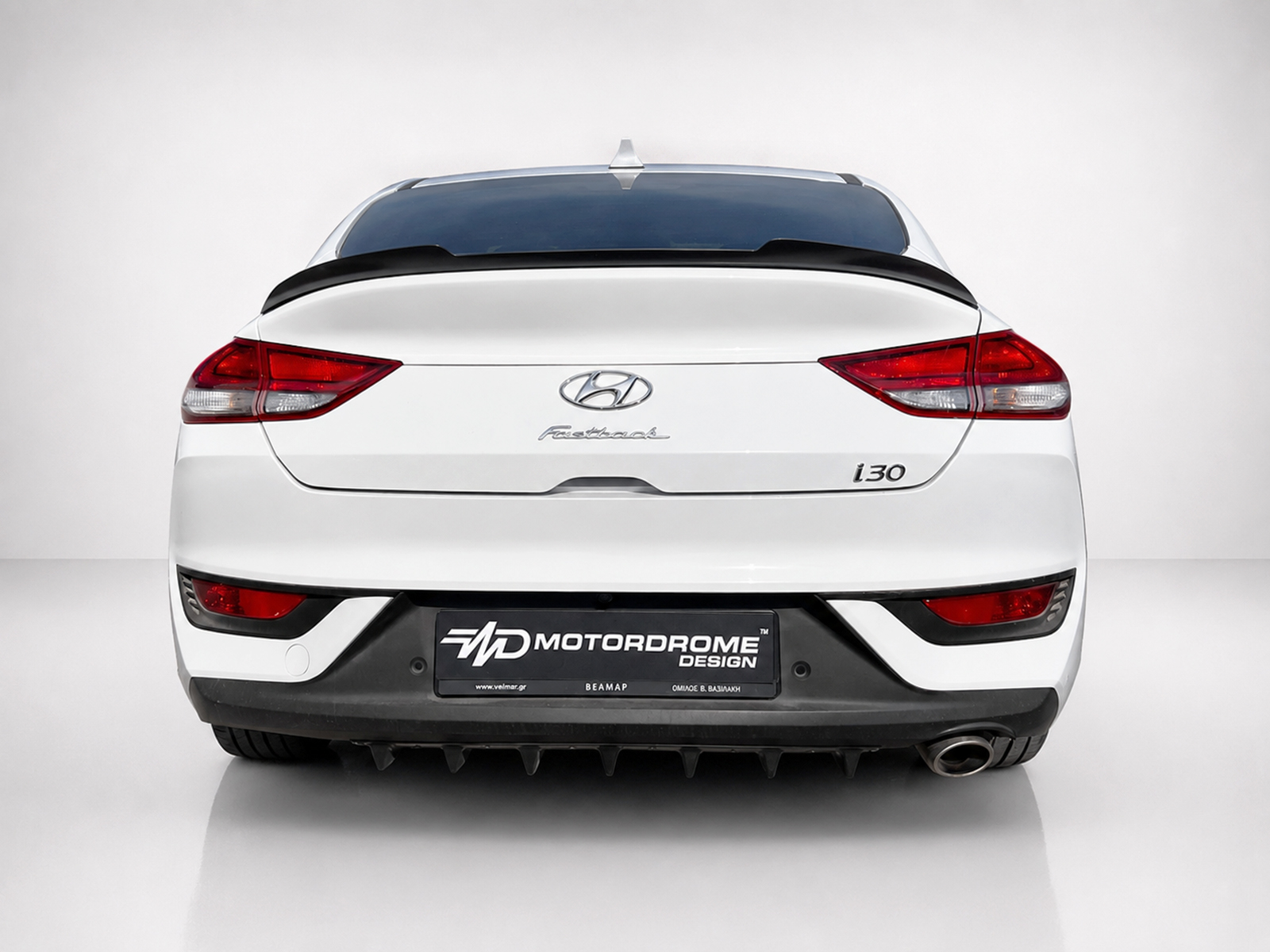 Εικόνα 3 από 4 — Motordrome – Αεροτομή για Hyundai i30 Mk3 Fastback (2016-) – 1 Τεμ.  (A-477)
