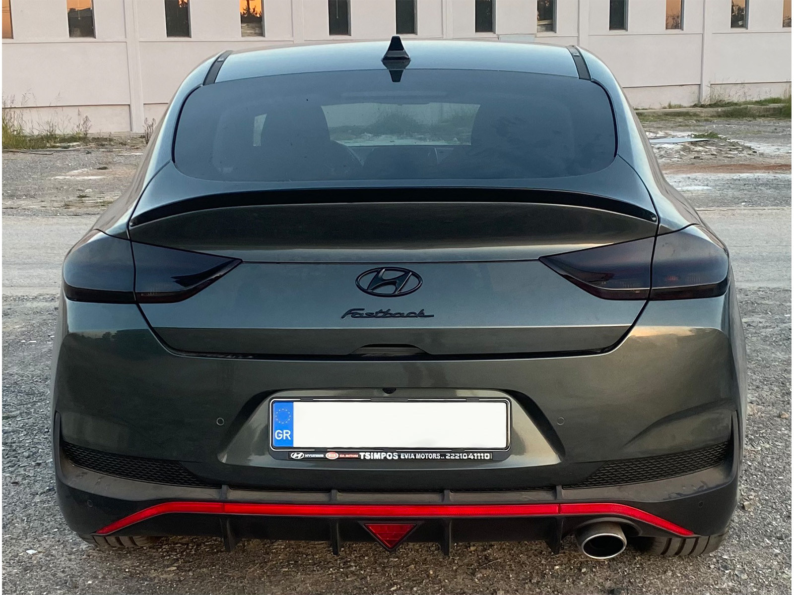 Εικόνα 3 από 8 — Motordrome – Αεροτομή Επικαθήμενη για Hyundai i30 Mk3 Fastback (2016-) – 1 Τεμ.  (A-478)