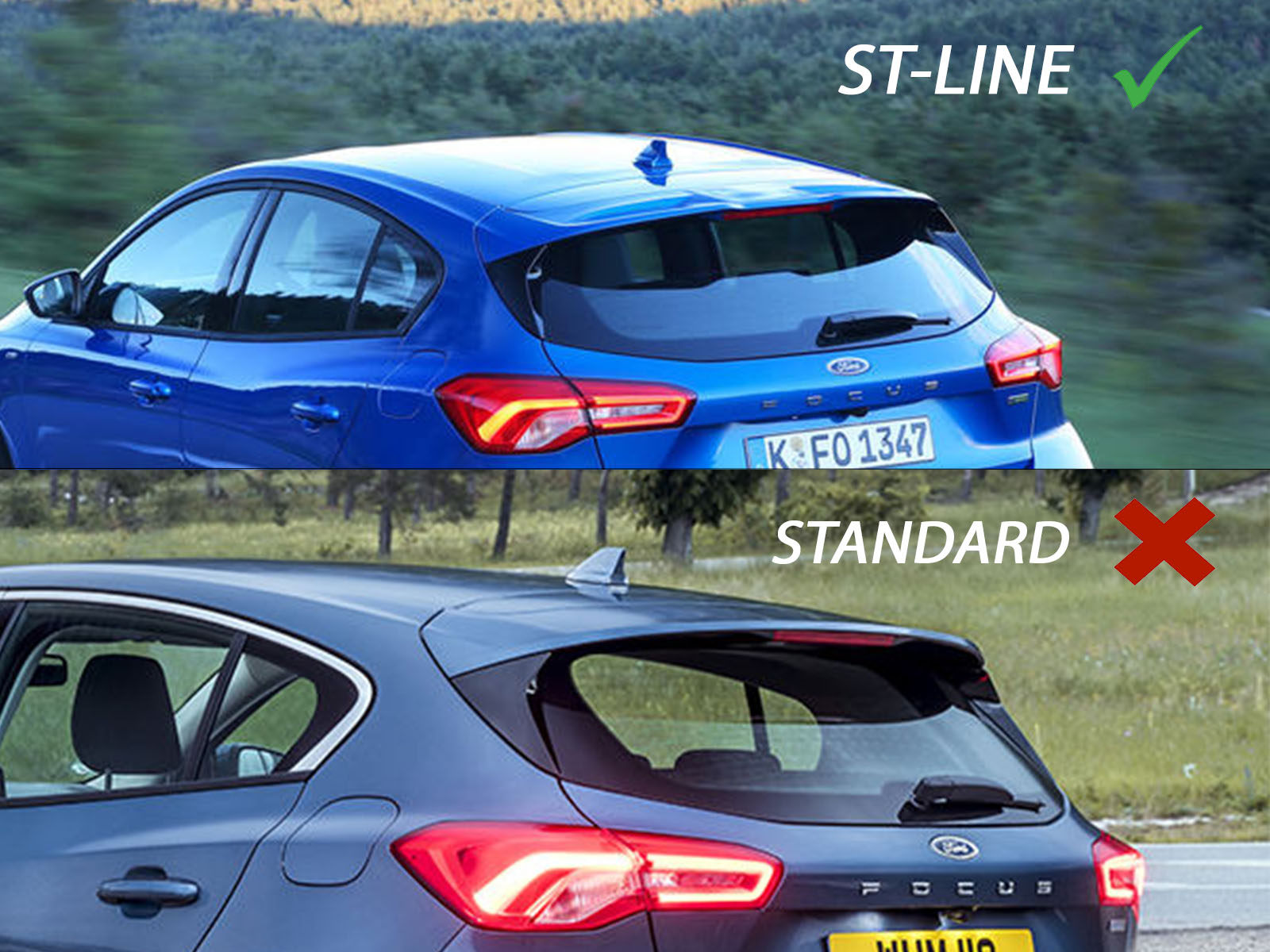 Εικόνα 6 από 6 — Motordrome – Επιπρόσθετη Αεροτομή για Ford Focus Mk4 ST-Line (2018-) – 1 Τεμ.  (A-479)