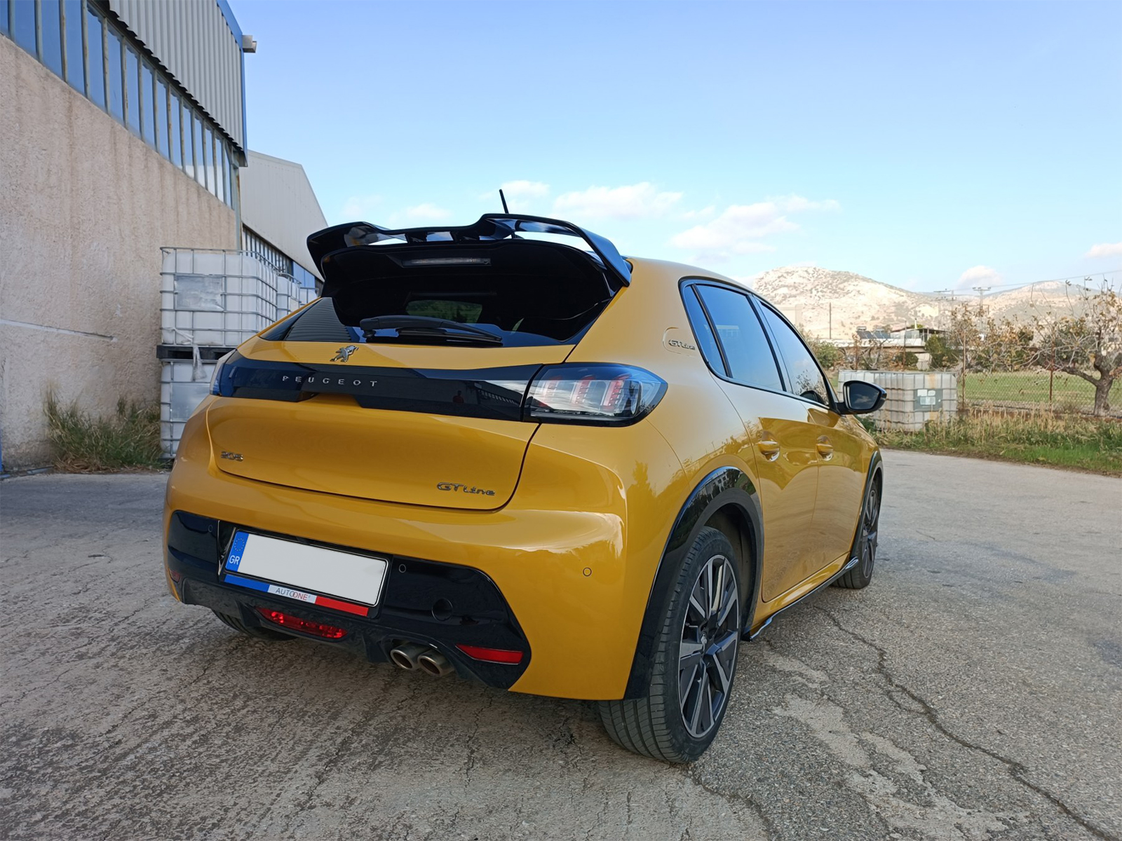 Εικόνα 3 από 9 — Motordrome – Αεροτομή Οροφής V.3 για Peugeot 208 Mk2 (2019-) – 1 Τεμ.  (A-484)