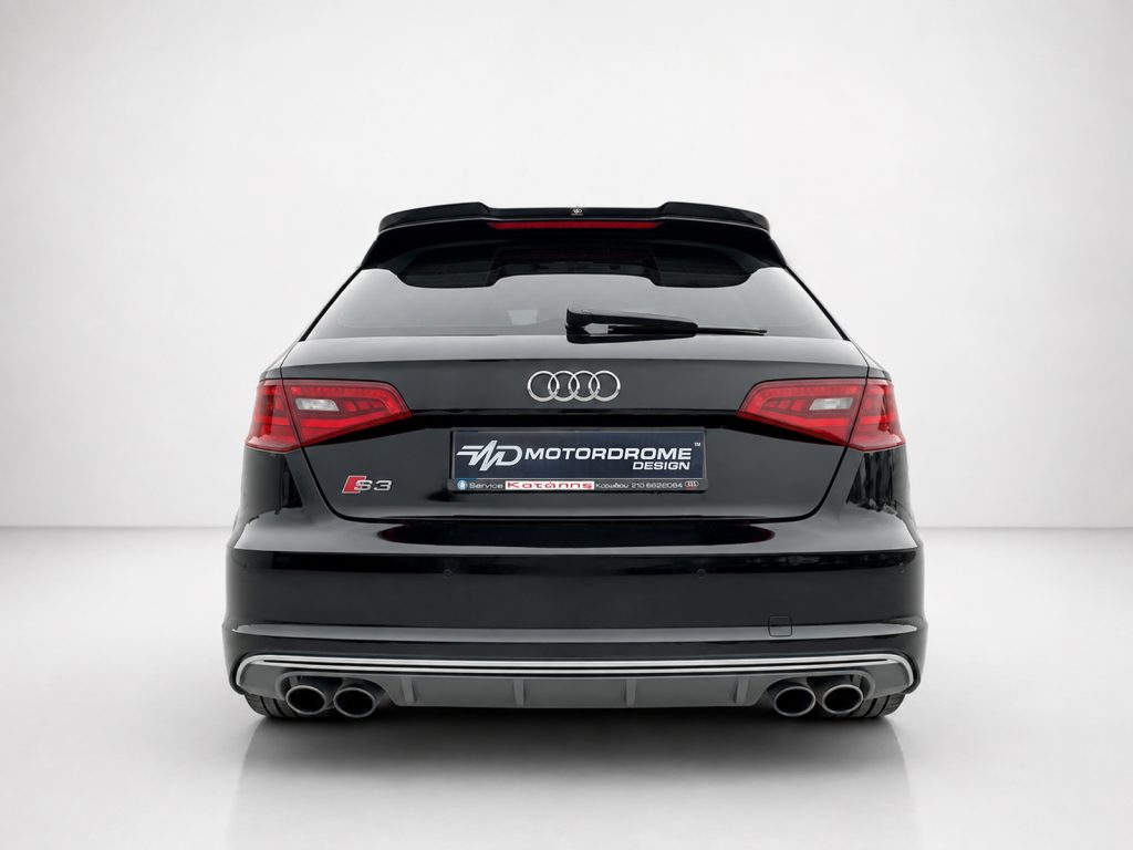 Εικόνα 3 από 6 — Motordrome – Επιπρόσθετη Αεροτομή για Audi S3 / A3 S-Line 8V / 8V FL Hatchback / Sportback – 1 Τεμ.  (A-487)