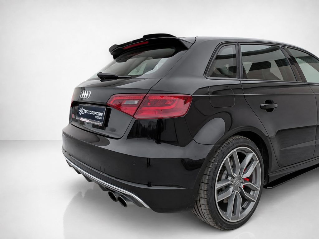 Εικόνα 5 από 6 — Motordrome – Επιπρόσθετη Αεροτομή για Audi S3 / A3 S-Line 8V / 8V FL Hatchback / Sportback – 1 Τεμ.  (A-487)