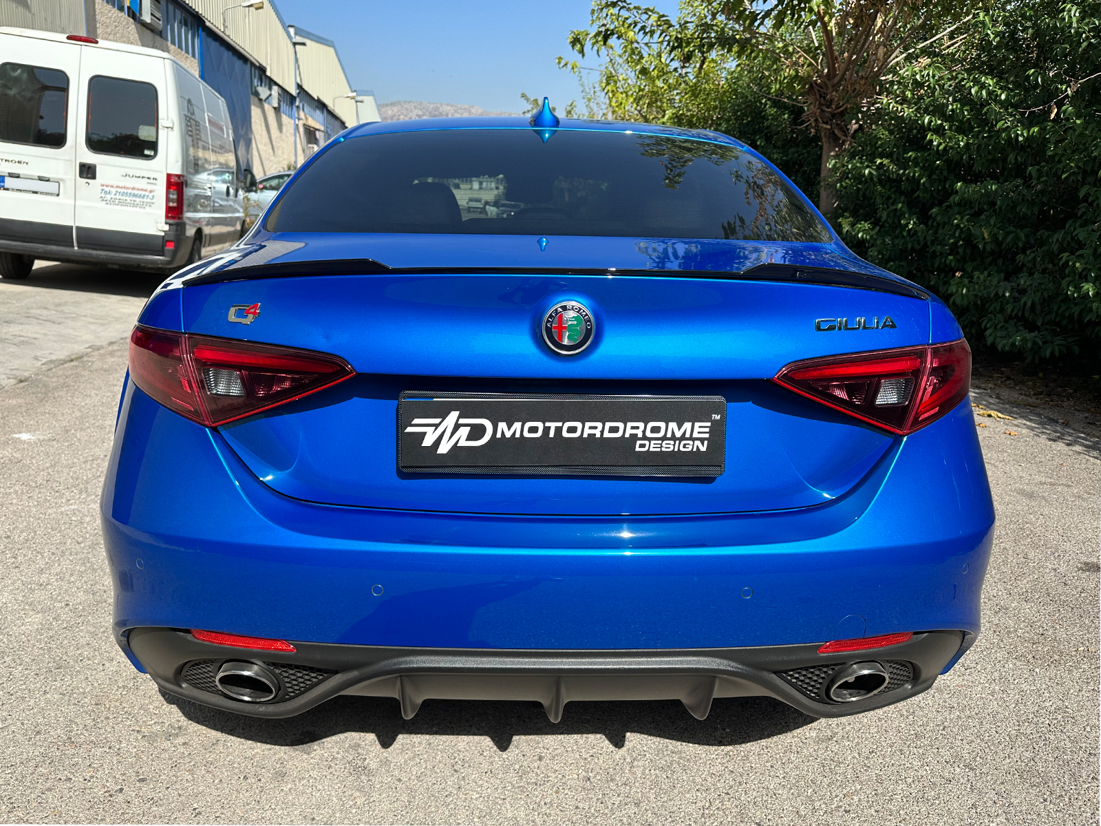 Εικόνα 1 από 5 — Motordrome – Αεροτομή για Alfa Romeo Giulia – 1 Τεμ.  (A-491)