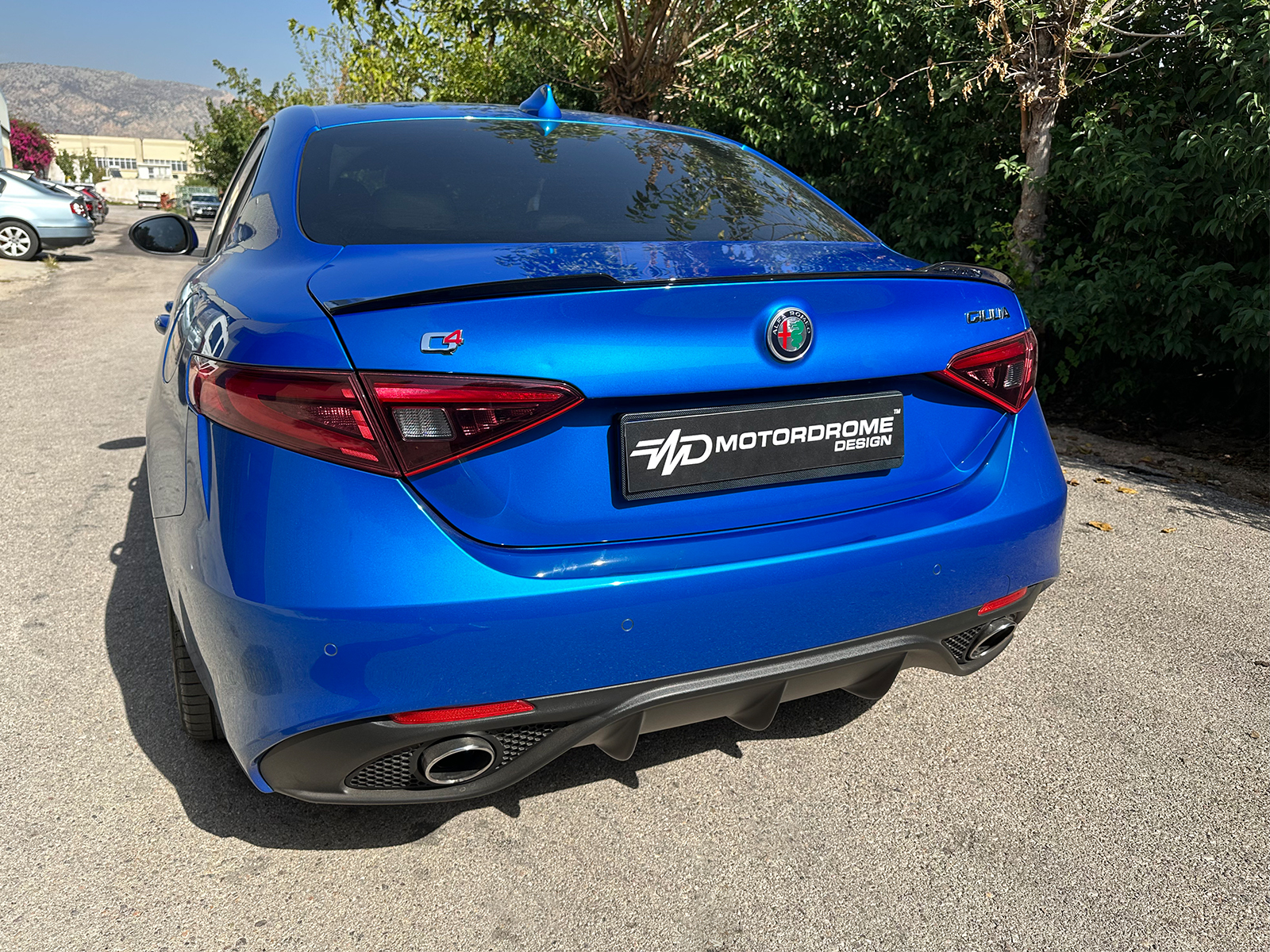 Εικόνα 2 από 5 — Motordrome – Αεροτομή για Alfa Romeo Giulia – 1 Τεμ.  (A-491)