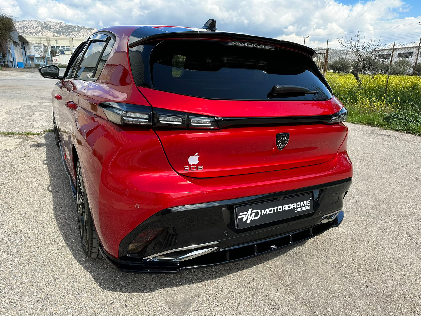 Εικόνα 2 από 5 — Motordrome – Αεροτομή Οροφής για Peugeot 308 Mk3 Hatchback (2021-) – 1 Τεμ.  (A-492)