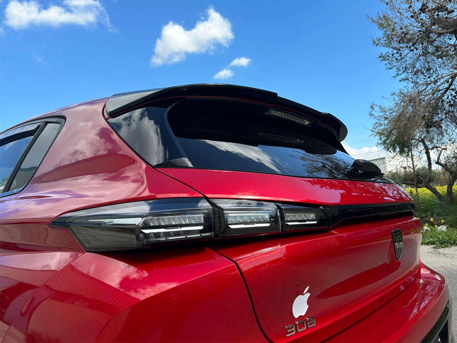 Εικόνα 4 από 5 — Motordrome – Αεροτομή Οροφής για Peugeot 308 Mk3 Hatchback (2021-) – 1 Τεμ.  (A-492)