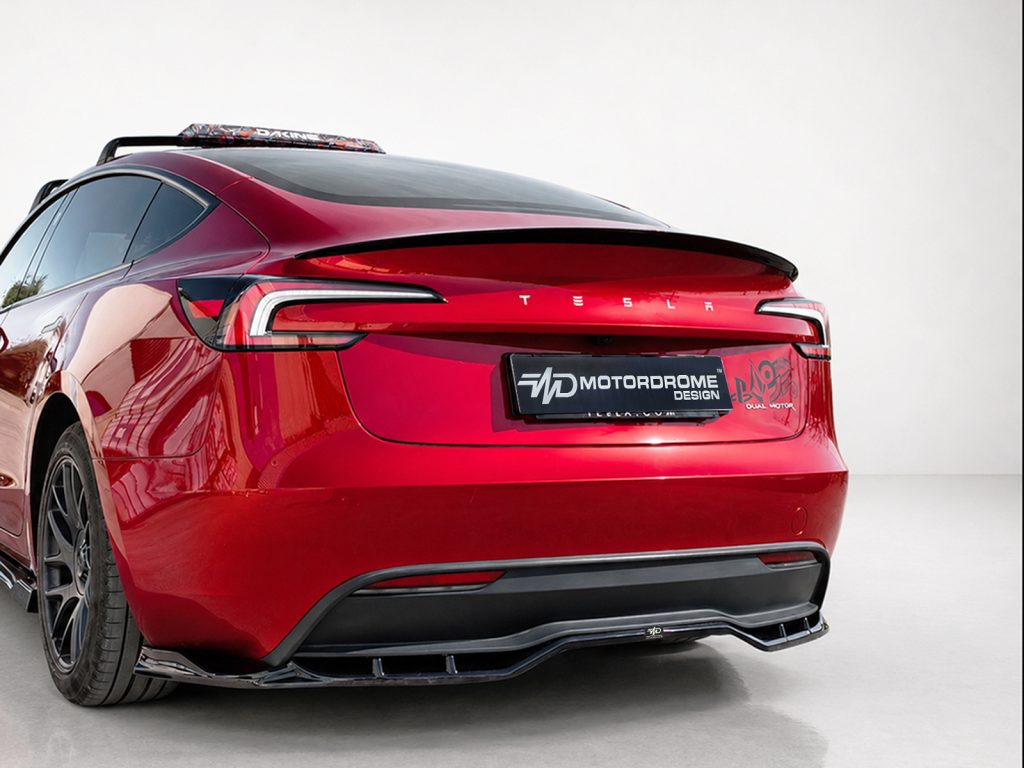 Εικόνα 1 από 5 — Motordrome – Αεροτομή για Tesla Model 3 Mk1 / Mk1 Facelift – 1 Τεμ.  (A-509)