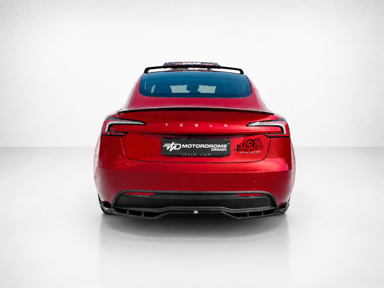 Εικόνα 3 από 5 — Motordrome – Αεροτομή για Tesla Model 3 Mk1 / Mk1 Facelift – 1 Τεμ.  (A-509)